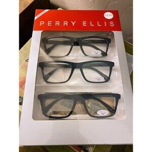 Perry Ellis Men's Readers Reading Glasses +2.50